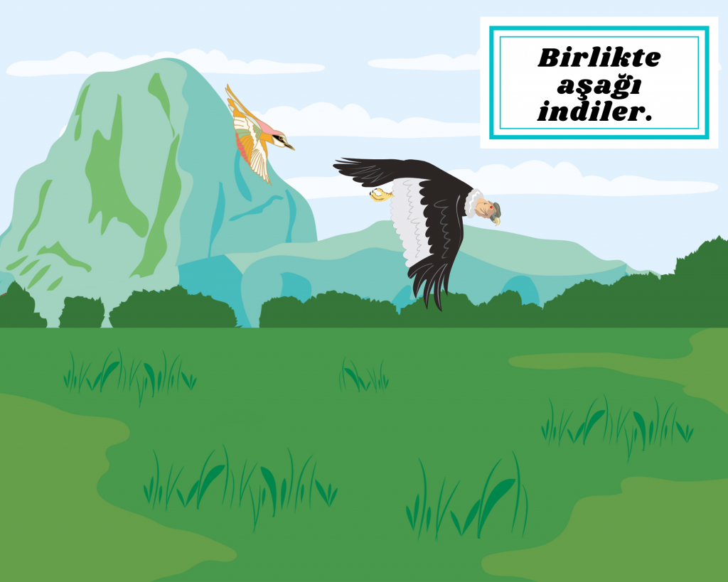 AKBABA İLE ÇAYLAK by YUNUS EMRE - MEVLANA - SADİ ŞİRAZİ - Illustrated by SADİ ŞİRAZİ - Ourboox.com