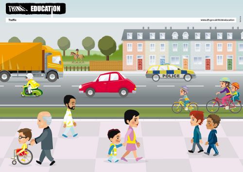 الحذر على الطرق by maiara - Illustrated by فداء يونس، الاء نعيرات، مياره حبيب، الاء ابو ياسين - Ourboox.com