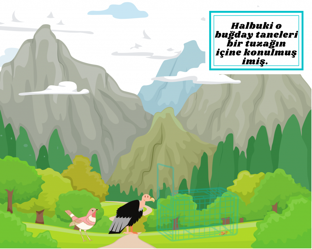 AKBABA İLE ÇAYLAK by YUNUS EMRE - MEVLANA - SADİ ŞİRAZİ - Illustrated by SADİ ŞİRAZİ - Ourboox.com