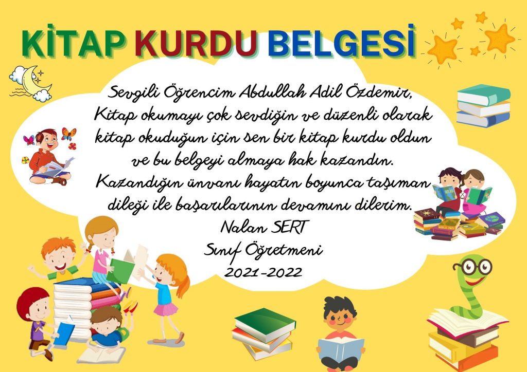 2021-2022 BELGELERİMİZ by Nalan SERT - Ourboox.com