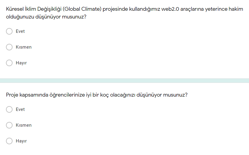 E-twinning Öğretmen Soruları by Merve BOZKURT - Ourboox.com