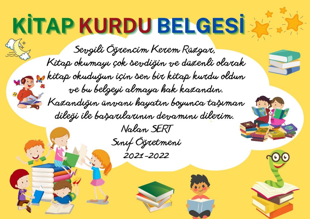 2021-2022 BELGELERİMİZ by Nalan SERT - Ourboox.com
