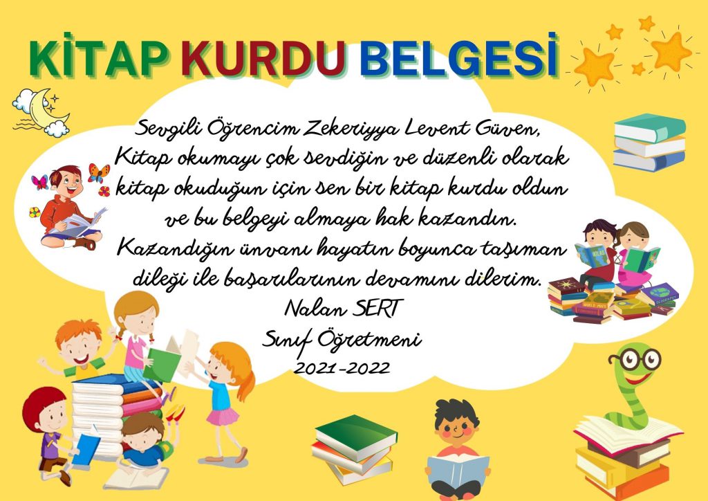 2021-2022 BELGELERİMİZ by Nalan SERT - Ourboox.com