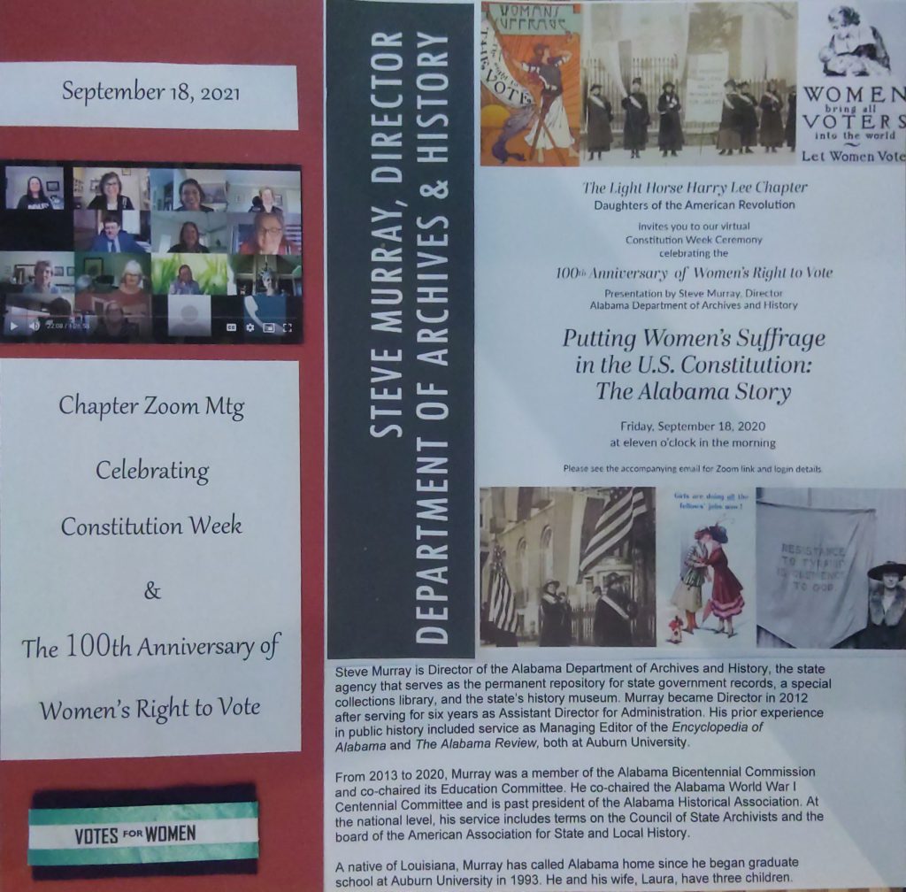 Light Horse Harry Lee Chapter Scrapbook 2020-2021 by Karen Baber - Ourboox.com