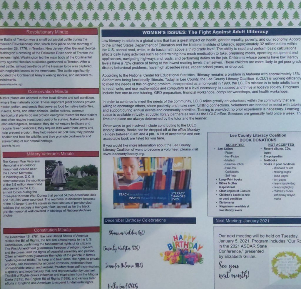 Light Horse Harry Lee Chapter Scrapbook 2020-2021 by Karen Baber - Ourboox.com