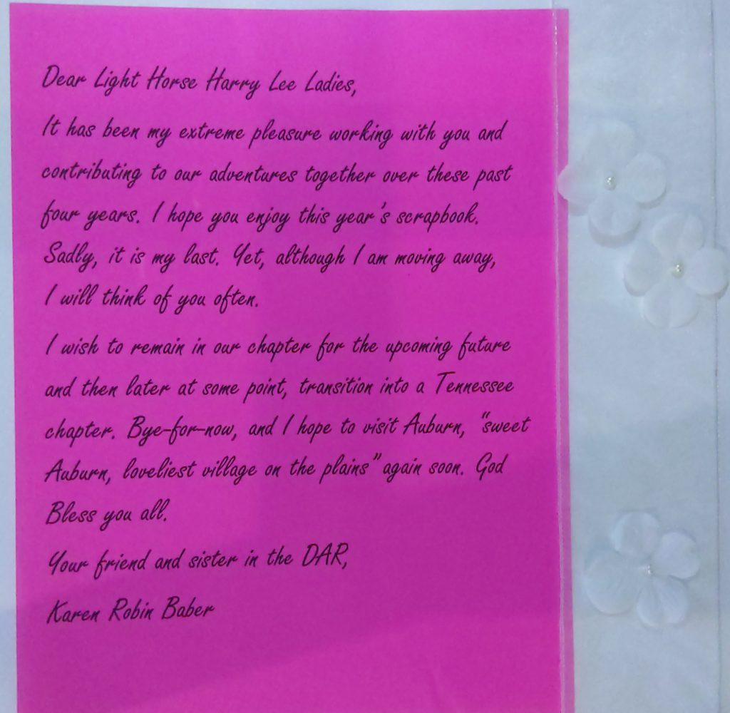 Light Horse Harry Lee Chapter Scrapbook 2020-2021 by Karen Baber - Ourboox.com