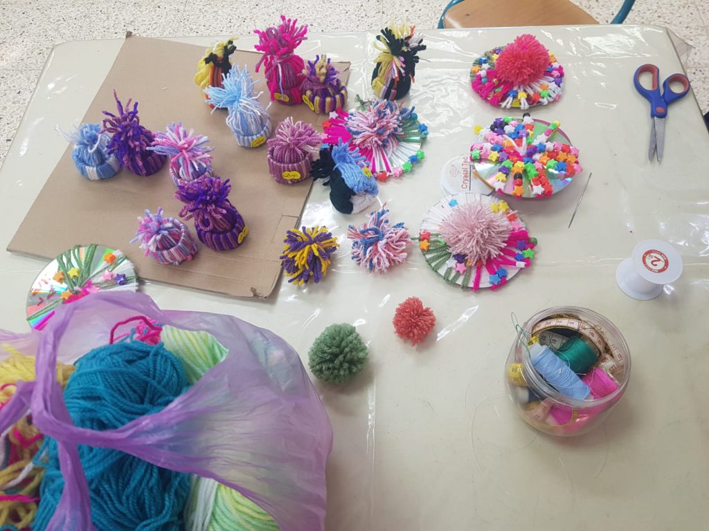 ورشة امهات أعمال فنية من الصوف by faida mahajna - Ourboox.com