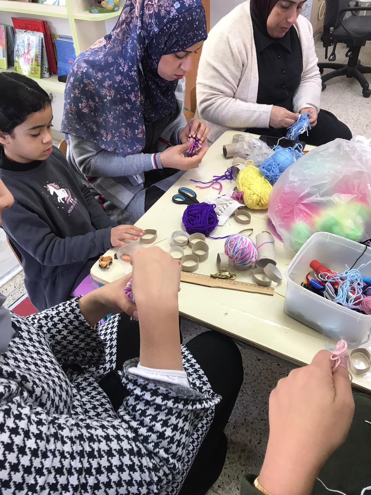 ورشة امهات أعمال فنية من الصوف by faida mahajna - Ourboox.com