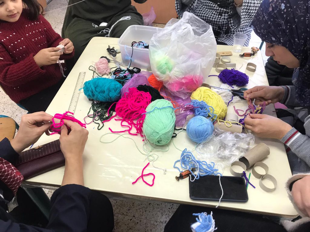 ورشة امهات أعمال فنية من الصوف by faida mahajna - Ourboox.com