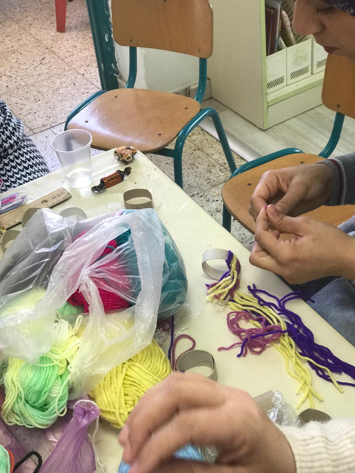 ورشة امهات أعمال فنية من الصوف by faida mahajna - Ourboox.com