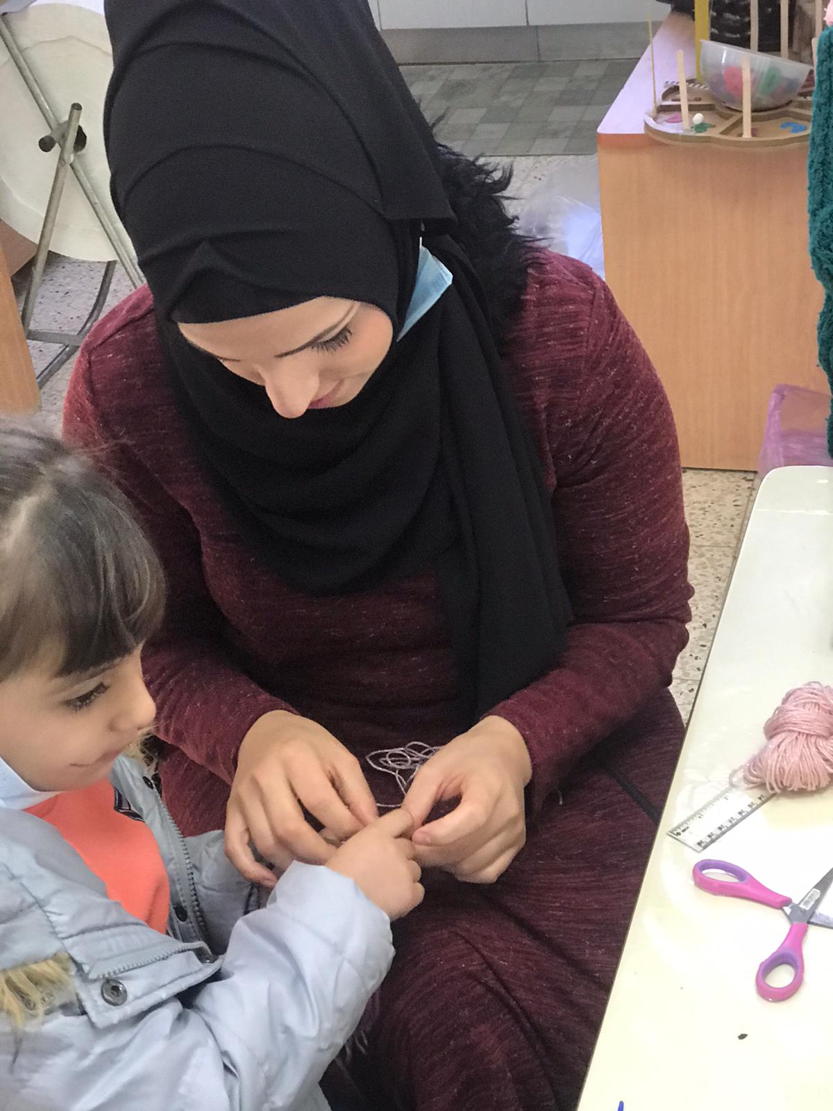 ورشة امهات أعمال فنية من الصوف by faida mahajna - Ourboox.com