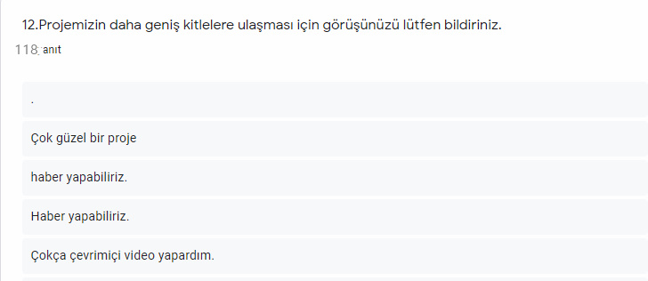 Resfebe dünyasına Yolculuk Projesi Öğrenci Ön test Analiz by ZELİHA - Ourboox.com