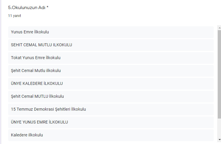 RESFEBE DÜNYASINA YOLCULUK PROJESİ ÖĞRETMEN ÖN TEST ANALİZ by ZELİHA - Ourboox.com