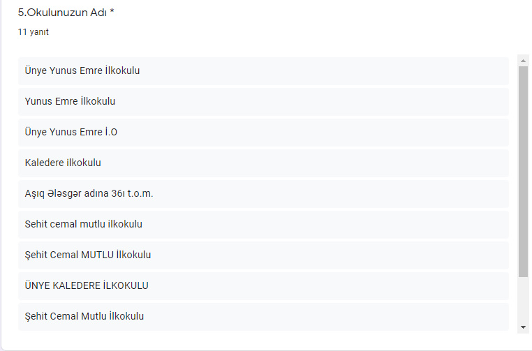 RESFEBE DÜNYASINA YOLCULUK PROJESİ ÖĞRETMEN SON TEST analiz by ZELİHA - Ourboox.com