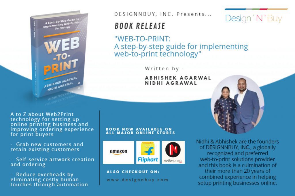 Our New Book On Step-By-Step Implementation Of Web-To-Print Is Out Now! by DesignNBuy  - Illustrated by designnbuy - Ourboox.com