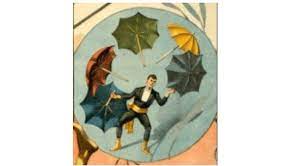 50 shades of umbrella man by Guy Huller - Ourboox.com