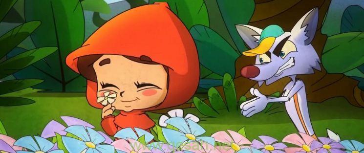 قصة ليلى والذئب by ali - Illustrated by شارل بيرو - Ourboox.com