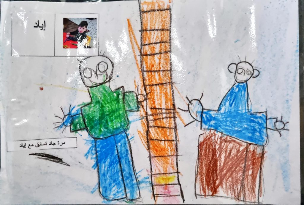 سجع خليكوا عالسمع by Ameera Abdalla - Illustrated by تأليف ورسومات: أطفال روضة العصافير - Ourboox.com