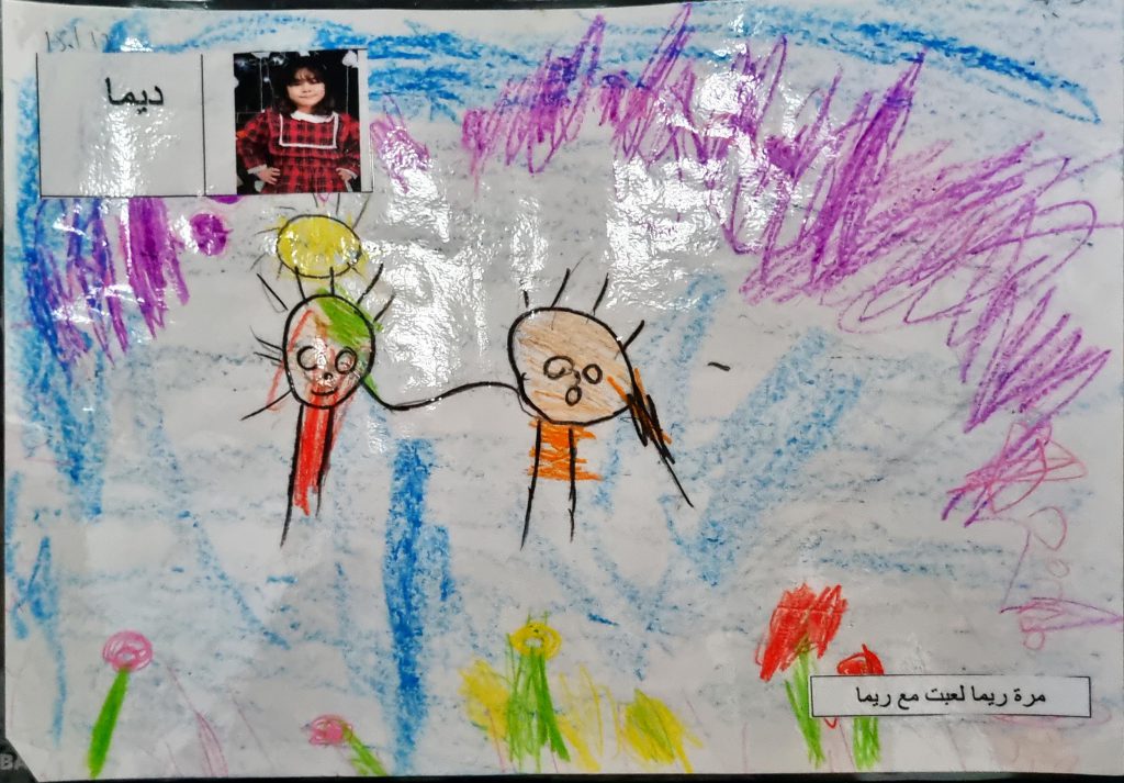 سجع خليكوا عالسمع by Ameera Abdalla - Illustrated by تأليف ورسومات: أطفال روضة العصافير - Ourboox.com