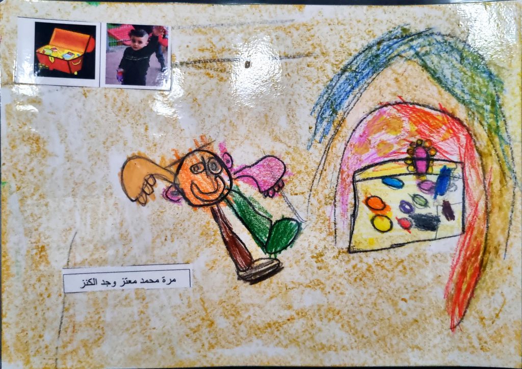 سجع خليكوا عالسمع by Ameera Abdalla - Illustrated by تأليف ورسومات: أطفال روضة العصافير - Ourboox.com