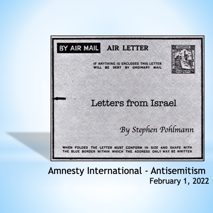 # 396 – Amnesty International – Antisemitism by Stephen Pohlmann - Ourboox.com