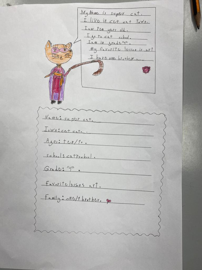 My ID Card by Maisalon kaiyal - Illustrated by Maisalon Ali Kaiyal - Ourboox.com