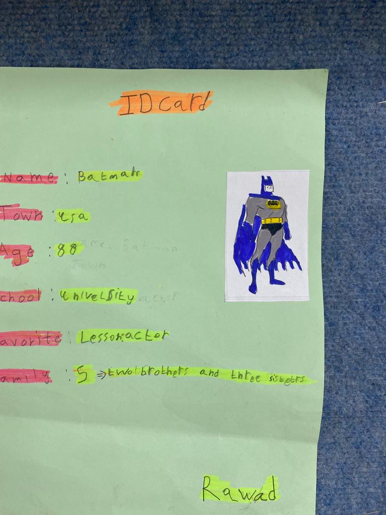 My ID Card by Maisalon kaiyal - Illustrated by Maisalon Ali Kaiyal - Ourboox.com