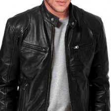Profile picture of Hooded leather jackets for mens